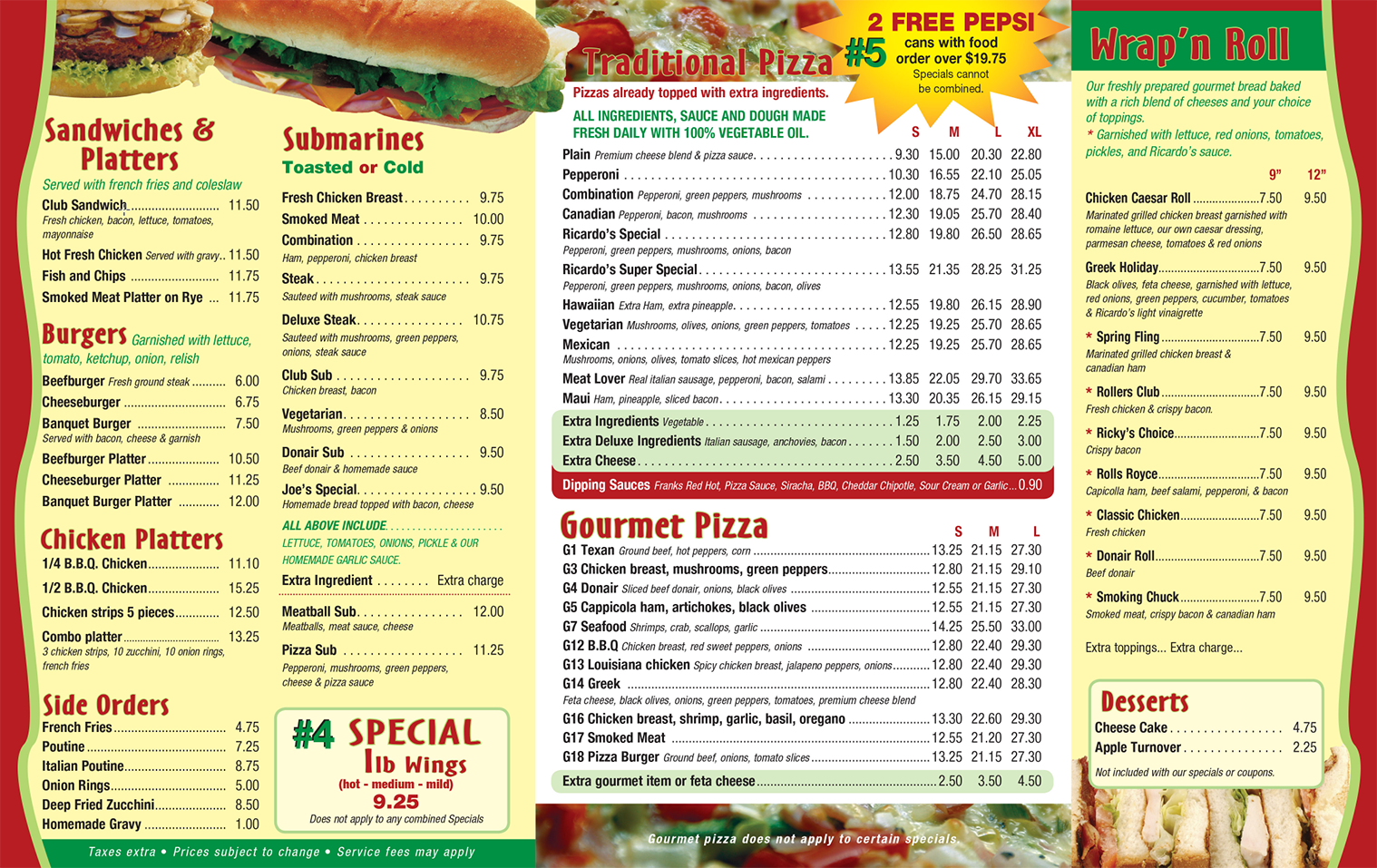 Coupons for ricardo's pizza greendale